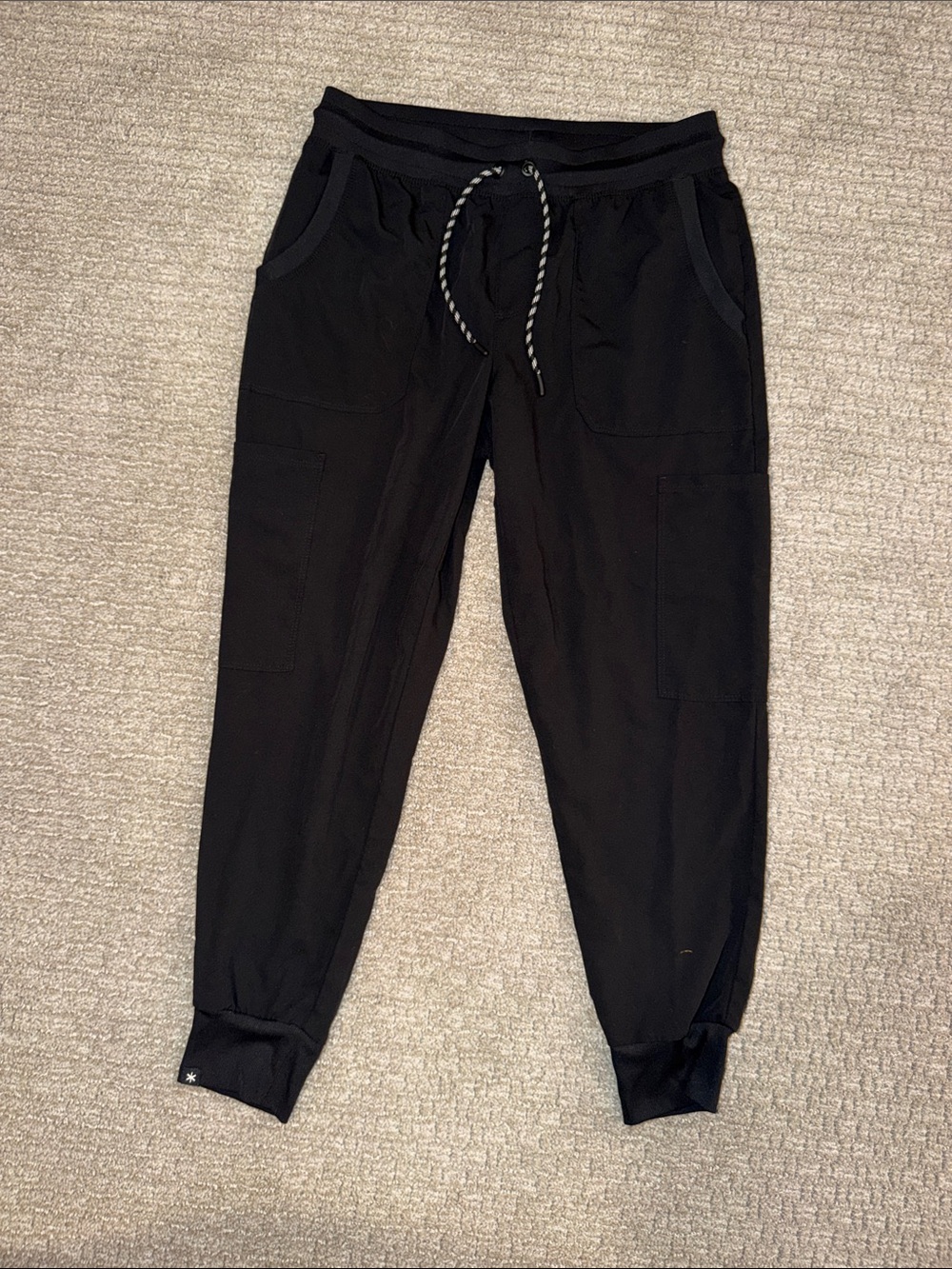 Beyond Scrubs black jogger scrub pants